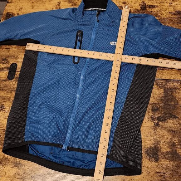 Sugoi Jacket Womens Medium Slim Fit Cycling Athletic Full Zip Blue - Picture 13 of 14